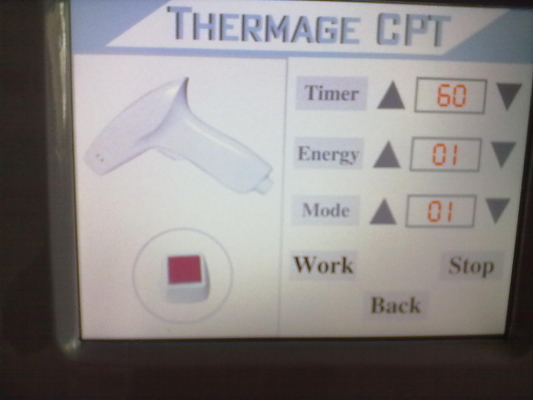 Non Surgical RF Face Lifting Acne Removal Machine For Skin Rejuvenation