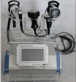 50HZ Women RF Cavitation Slimming Machine , Strong Sound Wave Fat Slimming Instrument