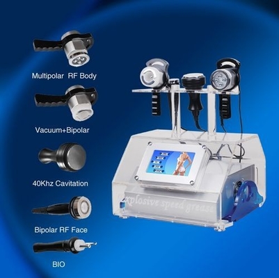 50HZ Women RF Cavitation Slimming Machine , Strong Sound Wave Fat Slimming Instrument