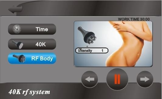 Portable Lipo Laser Slimming Machine 40K Wave RF For Body Slimming