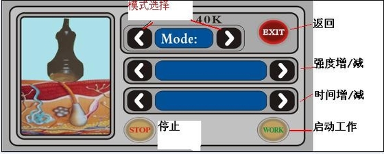 Vertical RF Cavitation Slimming Machine Bipolar With Strong Sound Wave