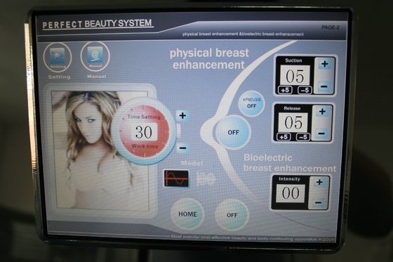 Vacuum LED BIO Skin Care RF Cavitation Slimming Machine With Cooling Head