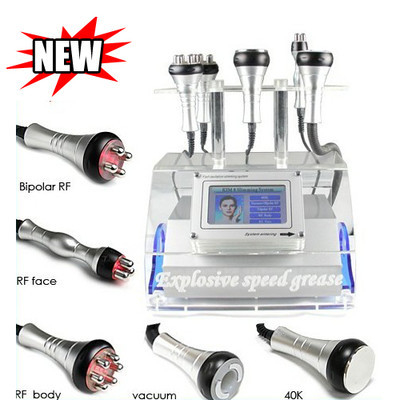 Five In One 40K RF Cavitation Slimming Machine For Weight Loss , Skin Lifting
